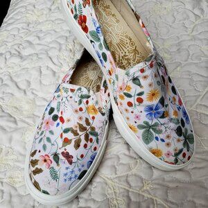 EUC KEDS Rifle Paper Co. x Double Decker 'Strawberry Fields Print' WF65360 (10)